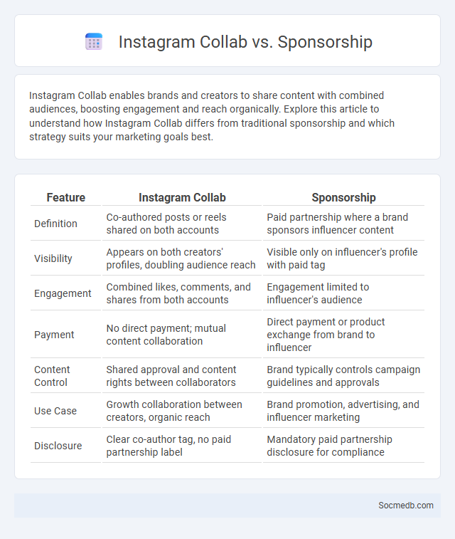 Instagram Collab vs. Sponsorship - What is The Difference?