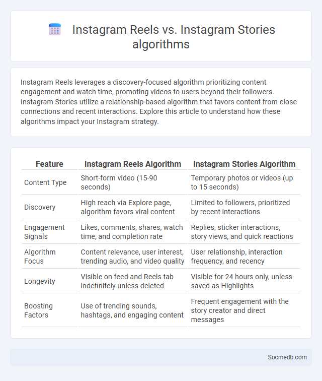 Instagram Reels vs. Instagram Stories algorithms - What is The Difference?