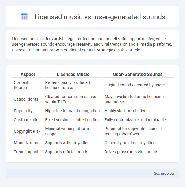 Licensed music vs. user-generated sounds - What is The Difference?