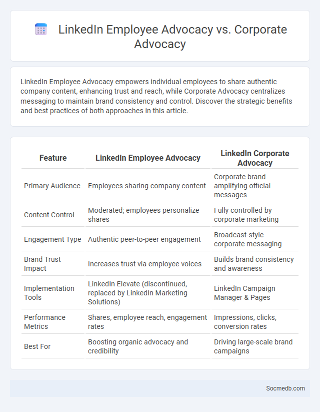 LinkedIn Employee Advocacy vs. Corporate Advocacy - What is The Difference?
