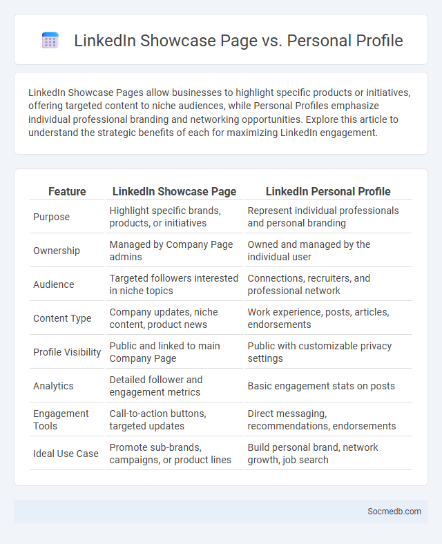 LinkedIn Showcase Page vs. Personal Profile - What is The Difference?