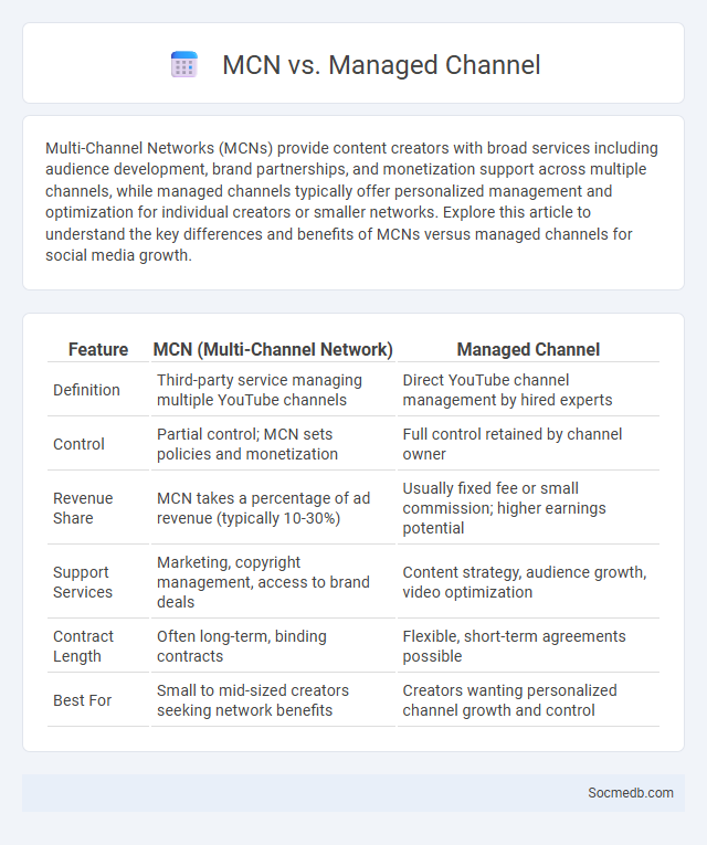 MCN vs. Managed Channel - What is The Difference?