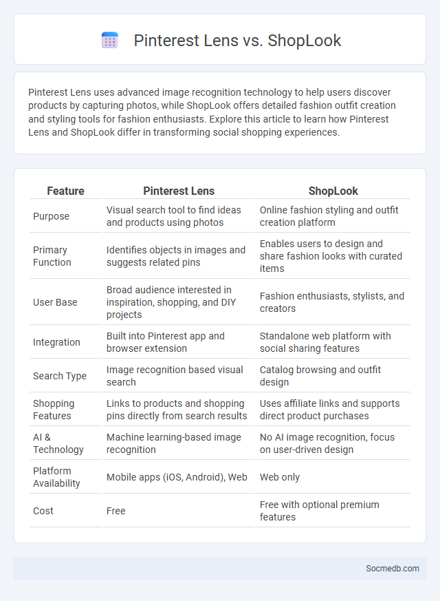 Pinterest Lens vs. ShopLook - What is The Difference?