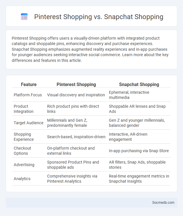 Pinterest Shopping vs. Snapchat Shopping - What is The Difference?