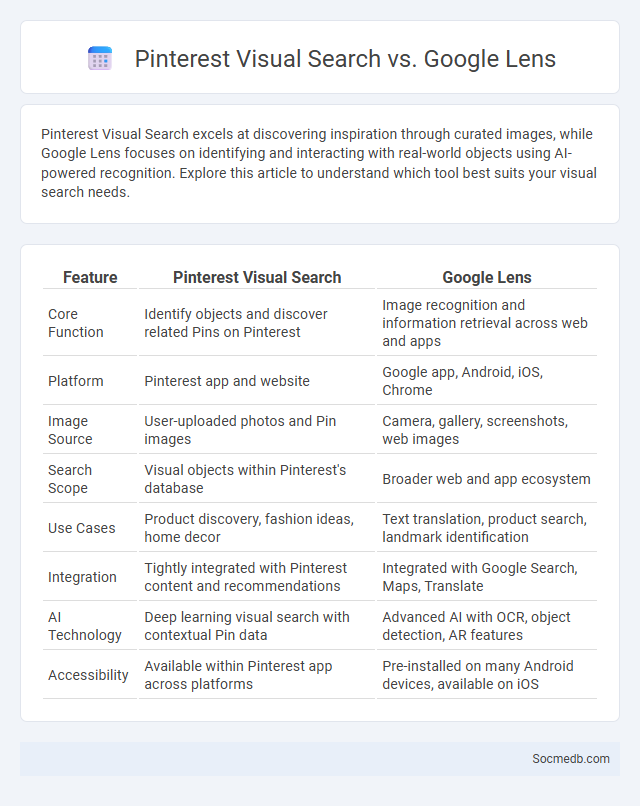 Pinterest Visual Search vs. Google Lens - What is The Difference?