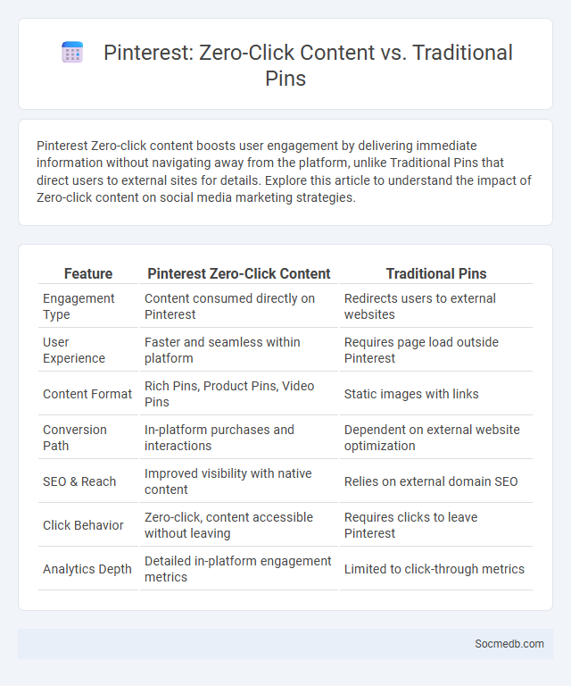 Pinterest: Zero-Click Content vs. Traditional Pins - What is The Difference?