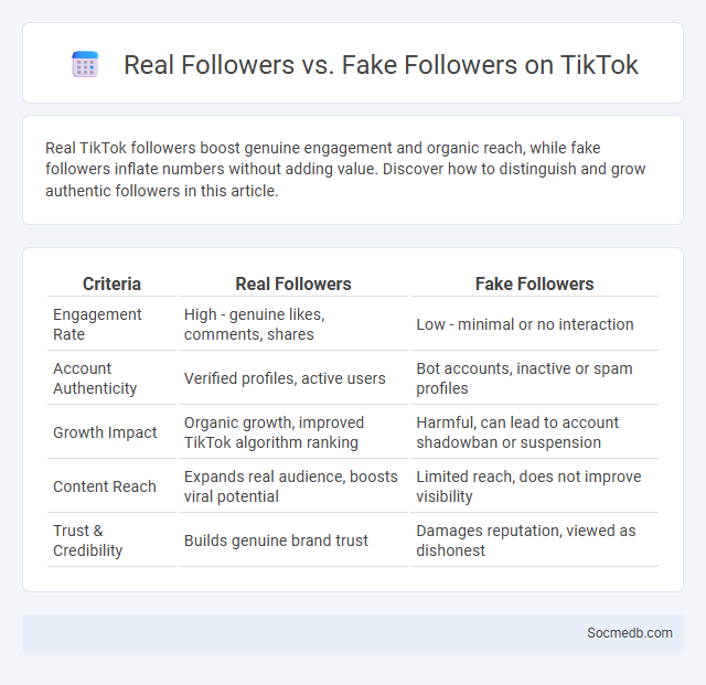 Real Followers vs. Fake Followers on TikTok - What is The Difference?