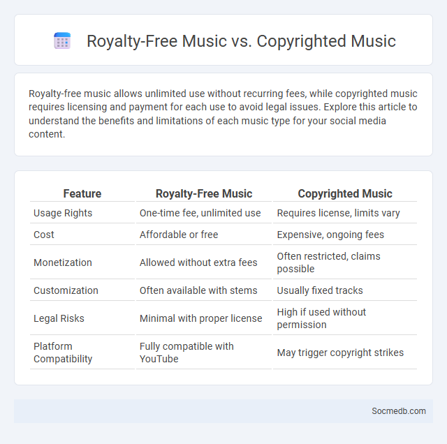 Royalty-Free Music vs. Copyrighted Music - What is The Difference?