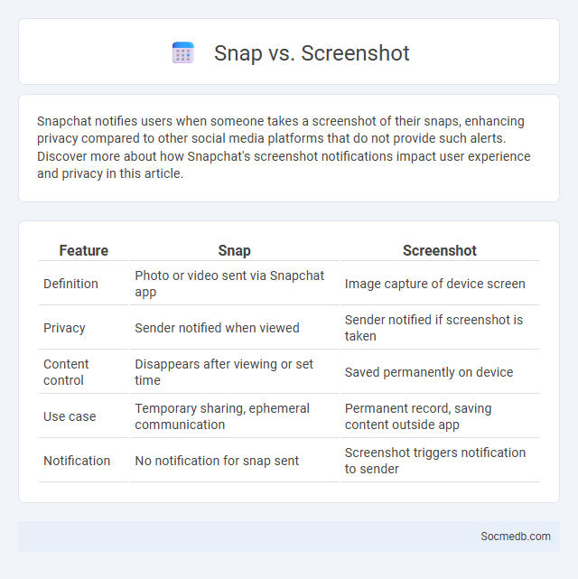 Snap vs. Screenshot - What is The Difference?