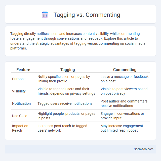 Tagging vs. Commenting - What is The Difference?