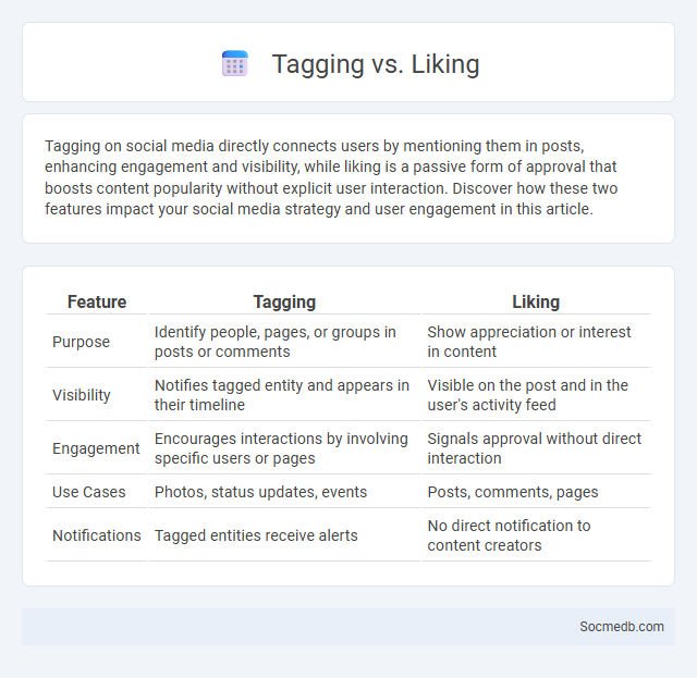 Tagging vs. Liking - What is The Difference?