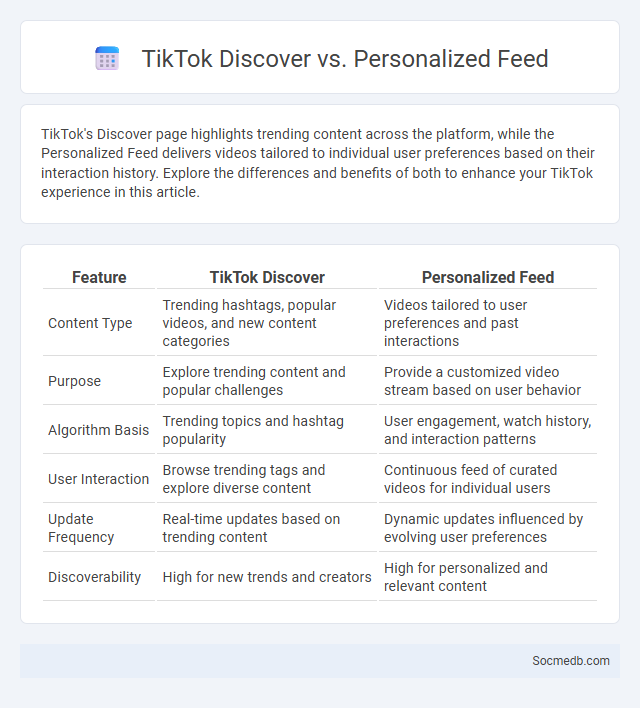 TikTok Discover vs. Personalized Feed - What is The Difference?