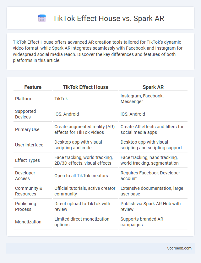 TikTok Effect House vs. Spark AR - What is The Difference?