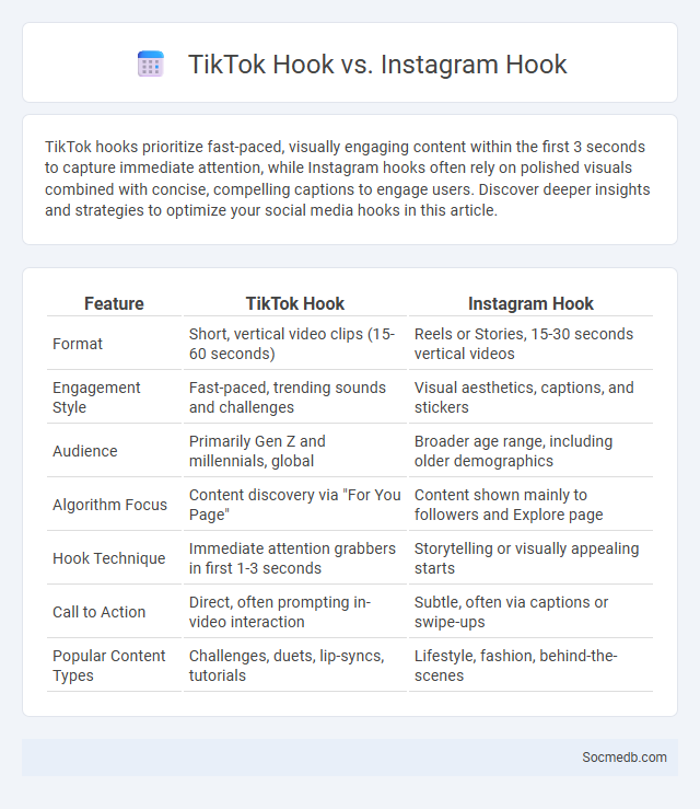 TikTok Hook vs. Instagram Hook - What is The Difference?