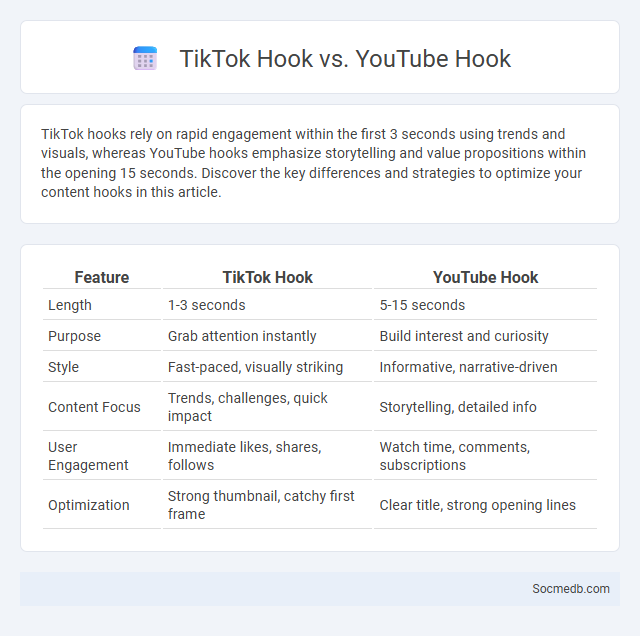 TikTok Hook vs. YouTube Hook - What is The Difference?