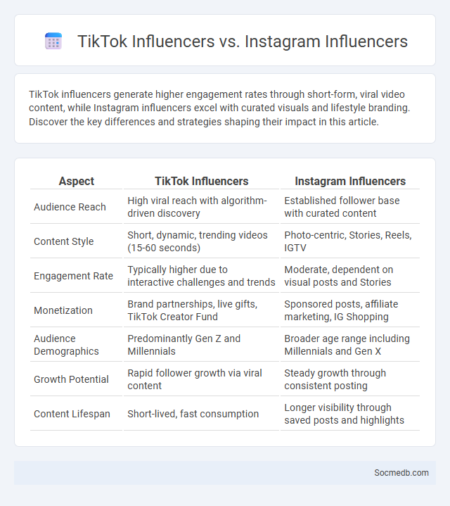 TikTok Influencers vs. Instagram Influencers - What is The Difference?