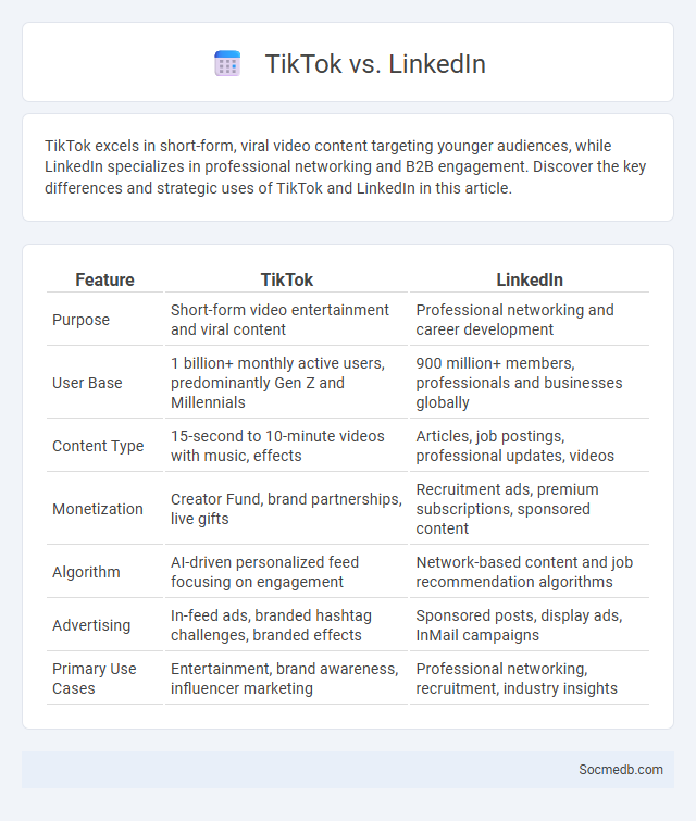 TikTok vs. LinkedIn - What is The Difference?