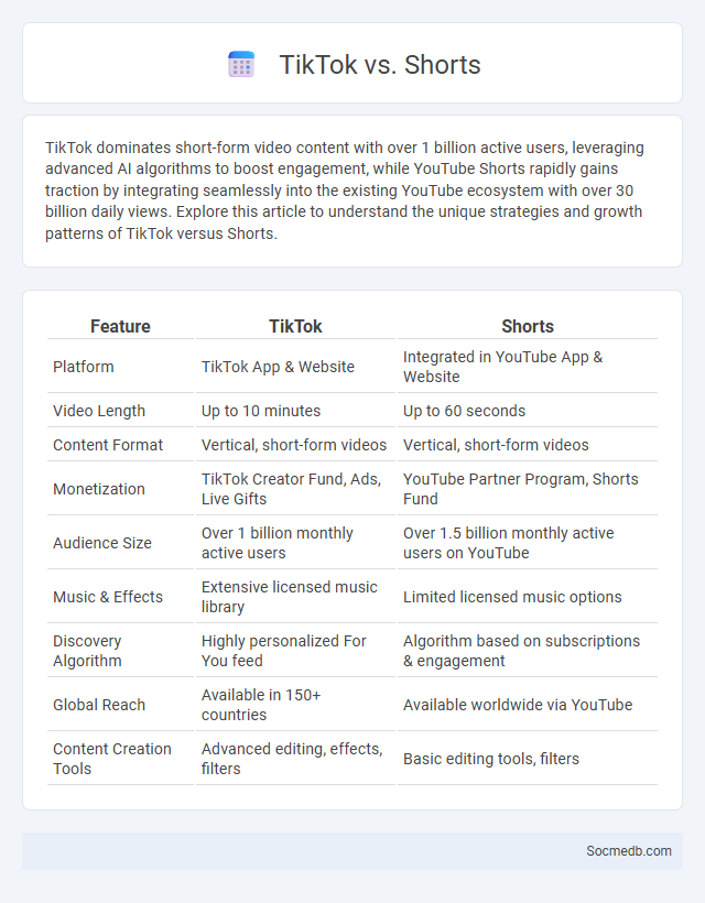 TikTok vs. Shorts - What is The Difference?