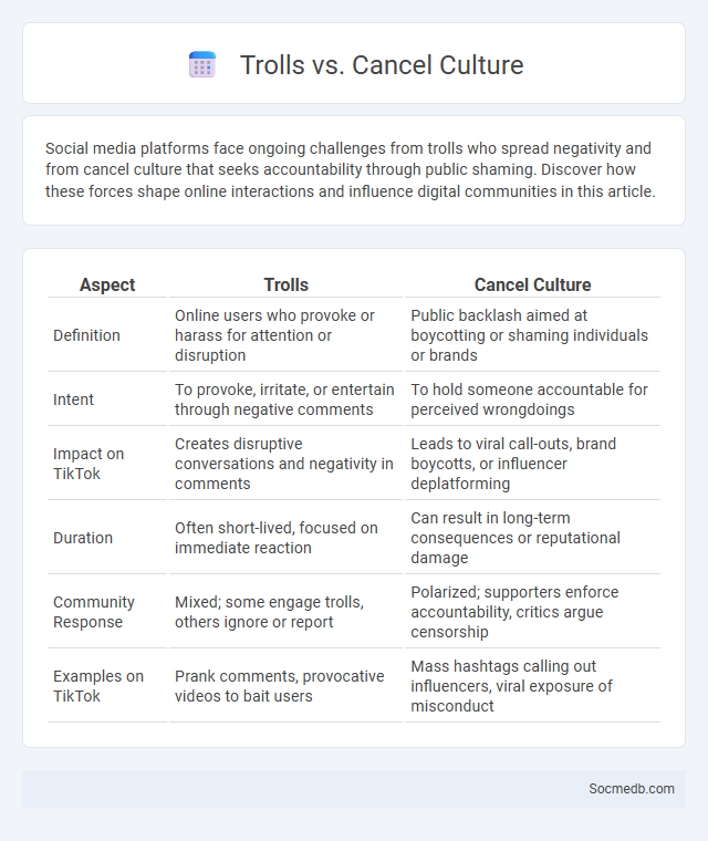 Trolls vs. Cancel Culture - What is The Difference?