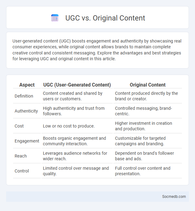 UGC vs. Original Content - What is The Difference?