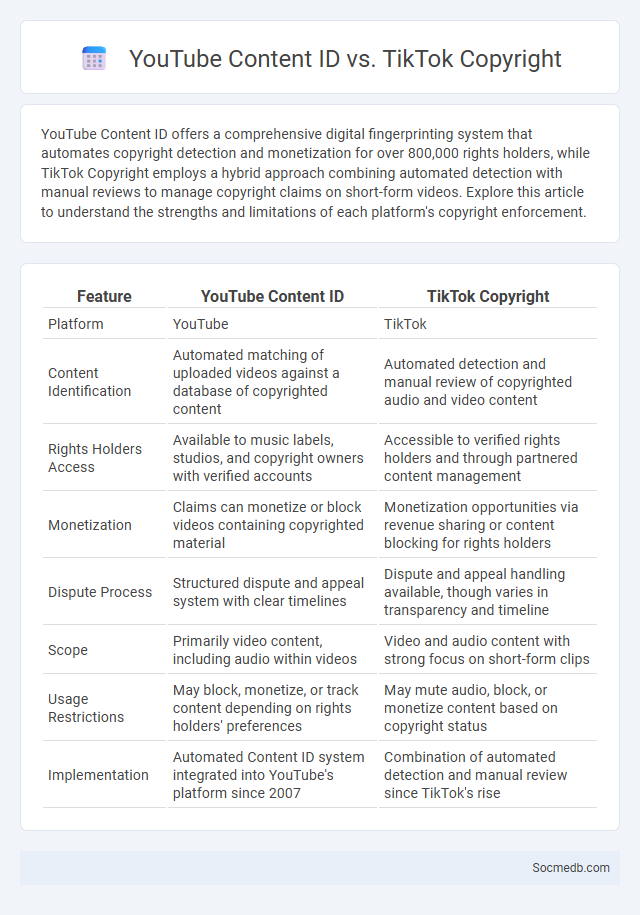 YouTube Content ID vs. TikTok Copyright - What is The Difference?