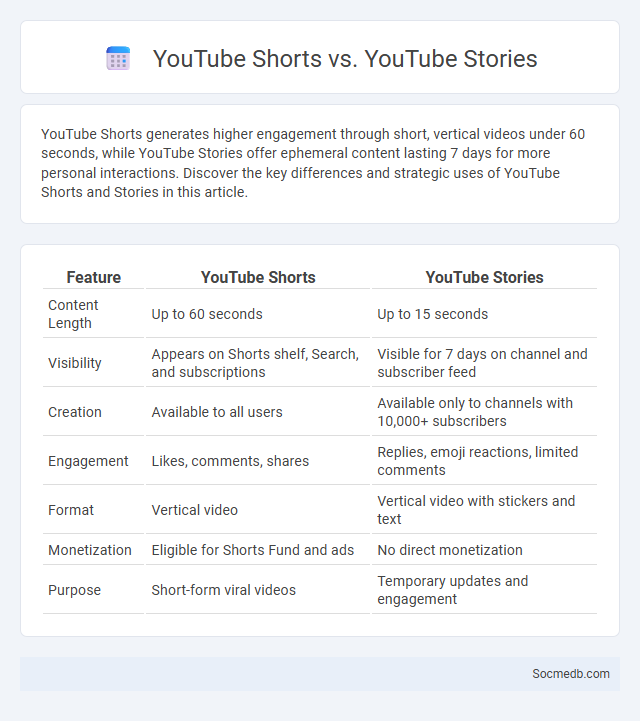 YouTube Shorts vs. YouTube Stories - What is The Difference?