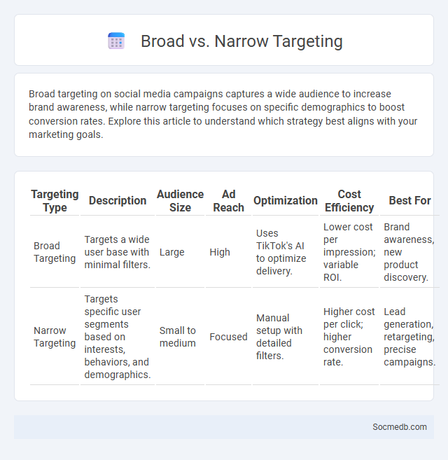 Broad vs. Narrow Targeting - What is The Difference?