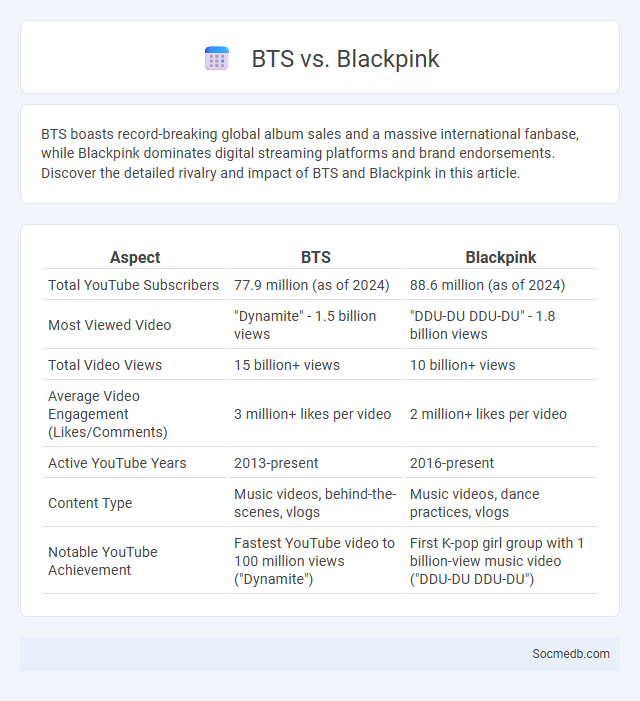 BTS vs. Blackpink - What is The Difference?