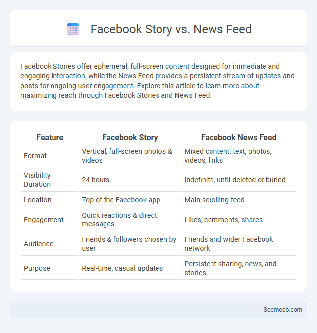 Facebook Story vs. News Feed - What is The Difference?