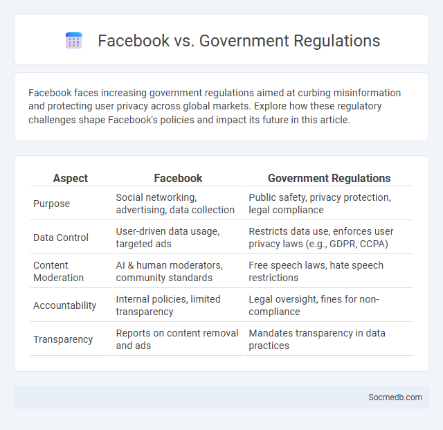Facebook vs. Government Regulations - What is The Difference?