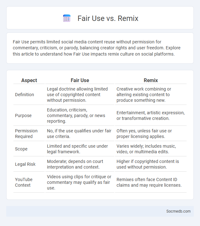 Fair Use vs. Remix - What is The Difference?