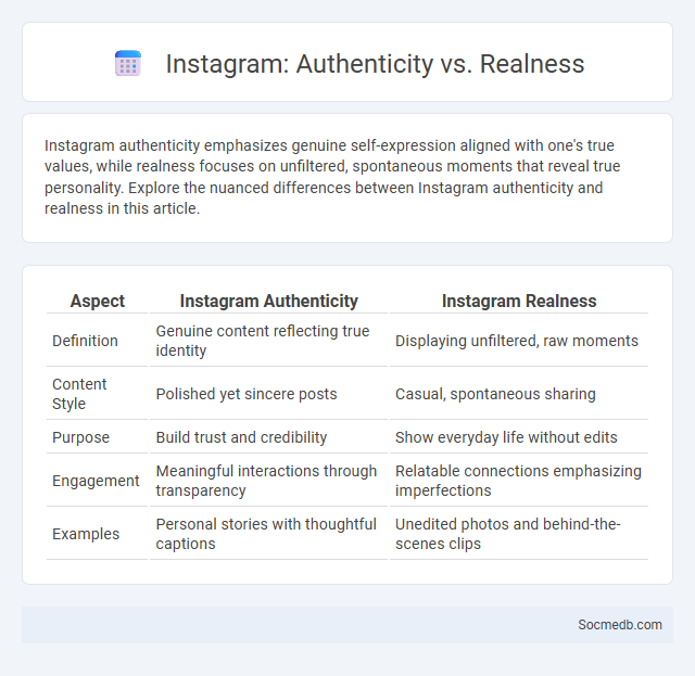 Instagram: Authenticity vs. Realness - What is The Difference?