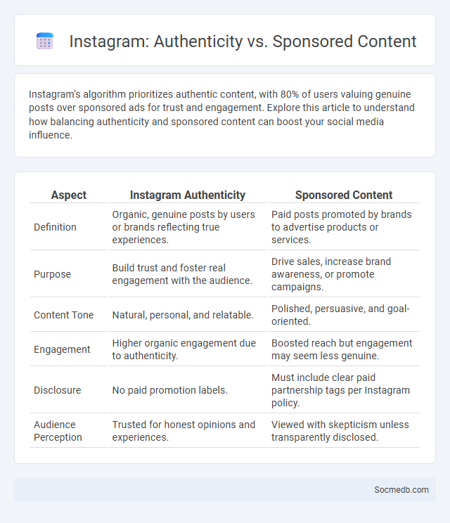 Instagram: Authenticity vs. Sponsored Content - What is The Difference?