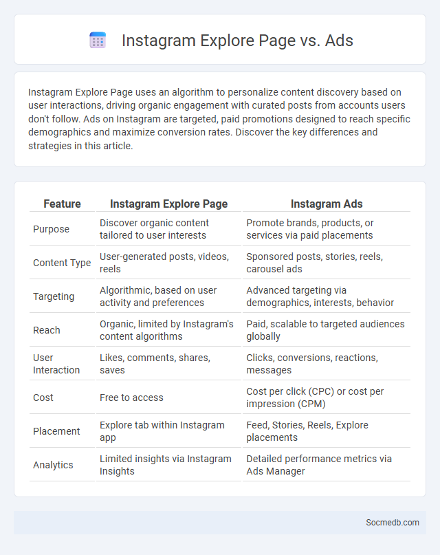 Instagram Explore Page vs. Ads - What is The Difference?
