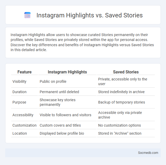Instagram Highlights vs. Saved Stories - What is The Difference?