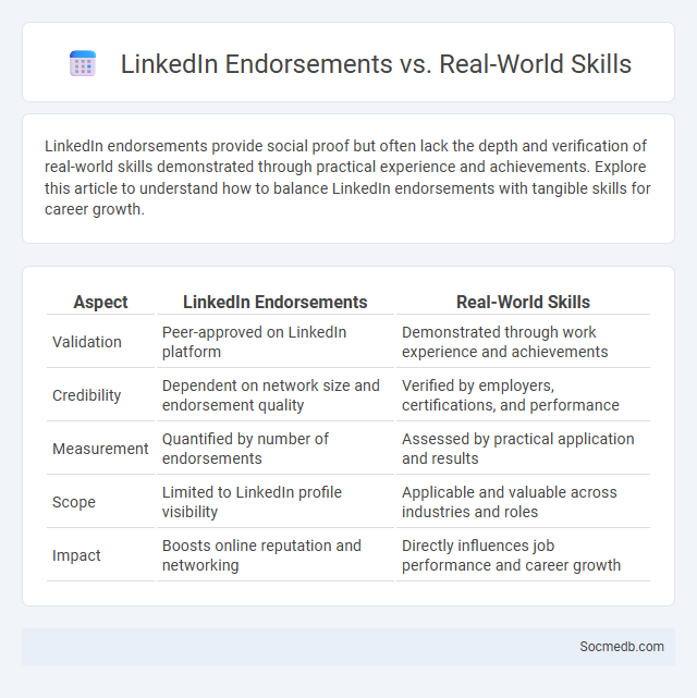LinkedIn Endorsements vs. Real-World Skills - What is The Difference?