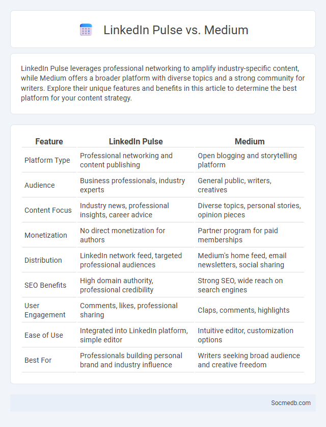 LinkedIn Pulse vs. Medium - What is The Difference?
