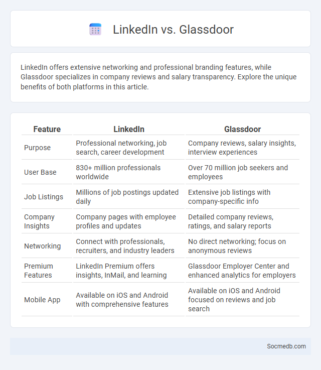 LinkedIn vs. Glassdoor - What is The Difference?