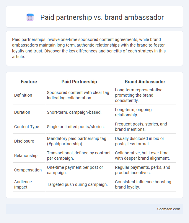 Paid partnership vs. brand ambassador - What is The Difference?