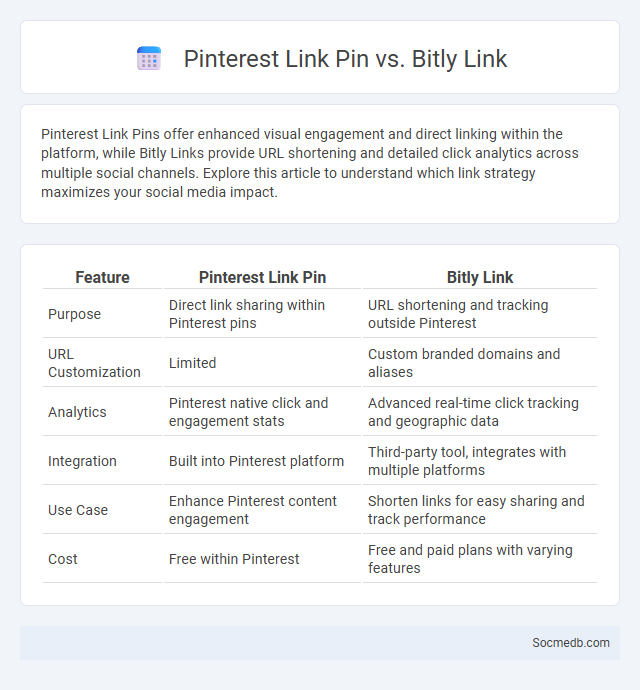 Pinterest Link Pin vs. Bitly Link - What is The Difference?
