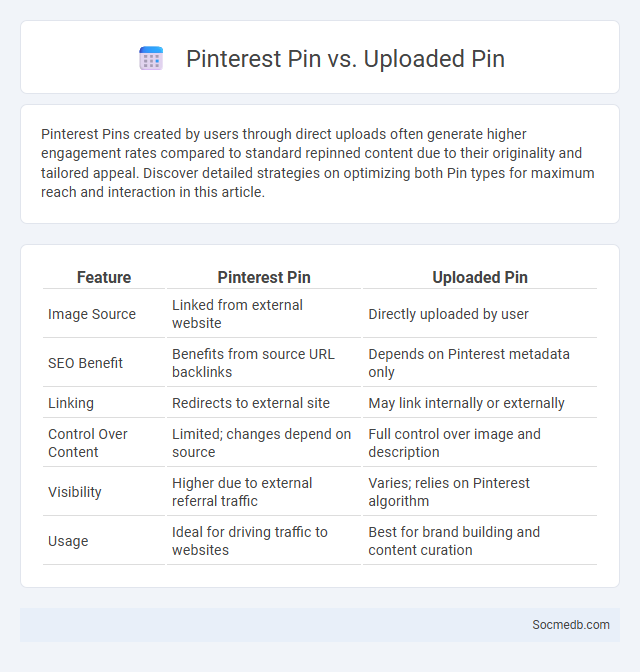 Pinterest Pin vs. Uploaded Pin - What is The Difference?