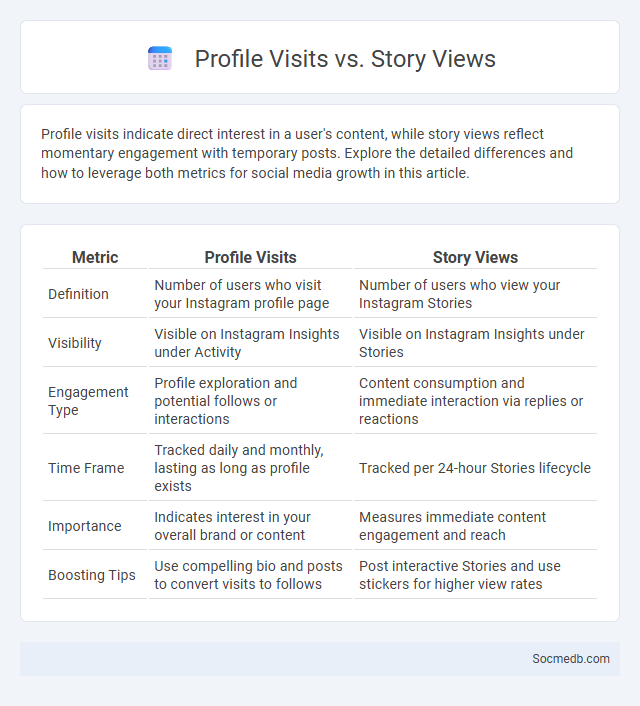 Profile Visits vs. Story Views - What is The Difference?