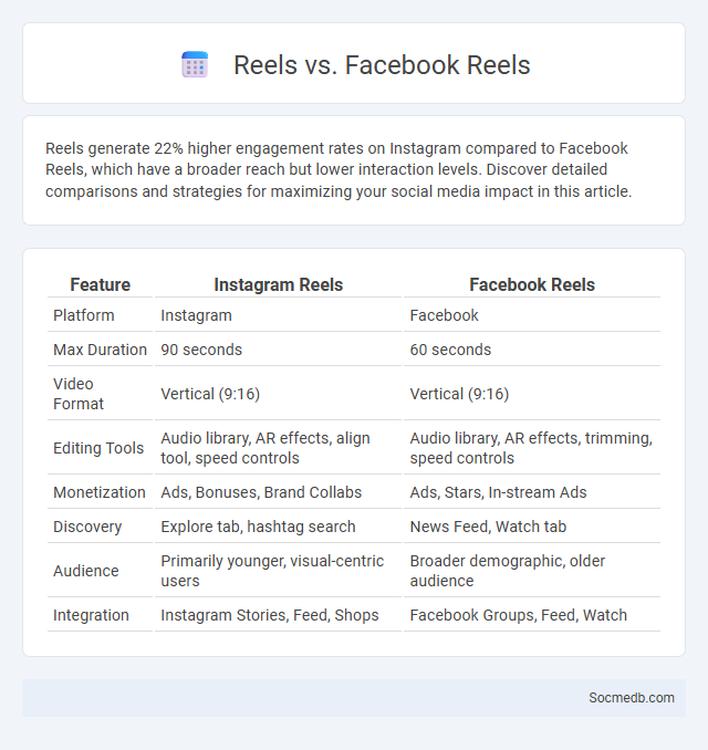 Reels vs. Facebook Reels - What is The Difference?