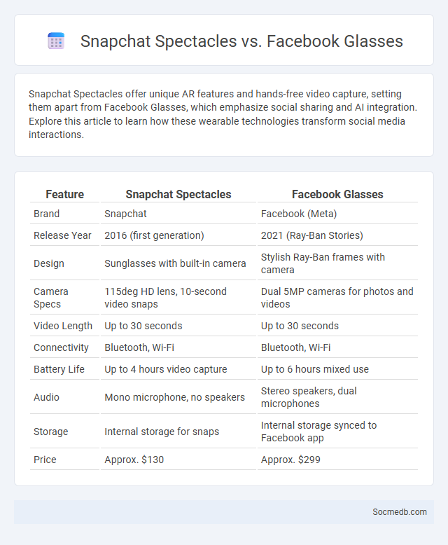 Snapchat Spectacles vs. Facebook Glasses - What is The Difference?
