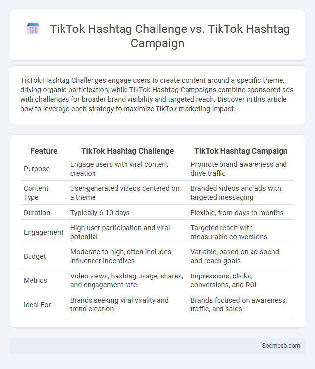 TikTok Hashtag Challenge vs. TikTok Hashtag Campaign - What is The Difference?