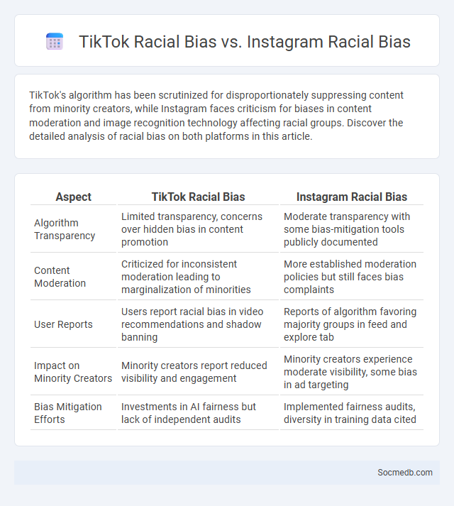 TikTok Racial Bias vs. Instagram Racial Bias - What is The Difference?