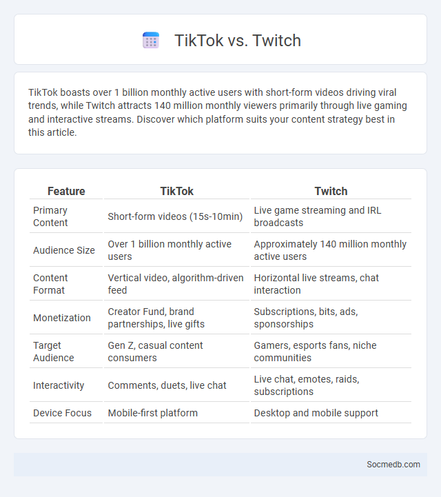 TikTok vs. Twitch - What is The Difference?