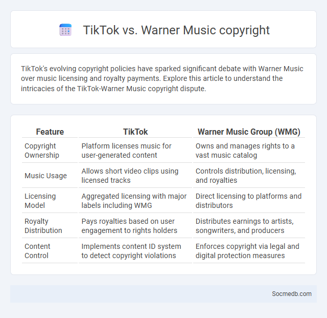 TikTok vs. Warner Music copyright - What is The Difference?