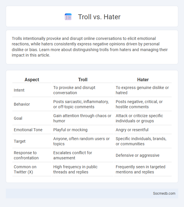 Troll vs. Hater - What is The Difference?