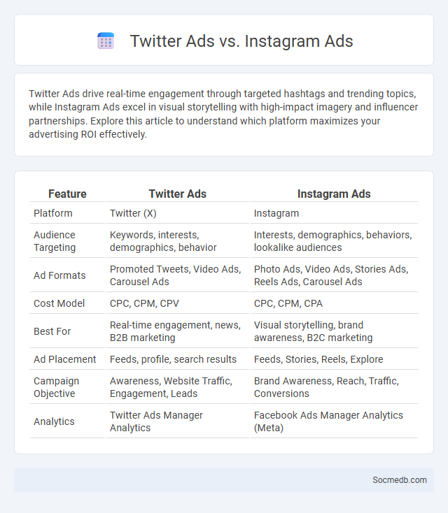 Twitter Ads vs. Instagram Ads - What is The Difference?